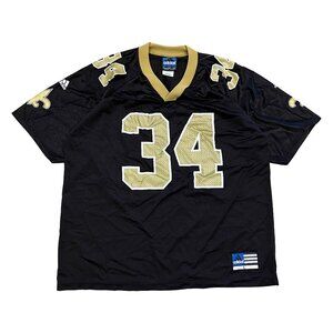 VTG Ricky Williams Jersey Mens Large Adidas Team New Orleans Saints NFL Football